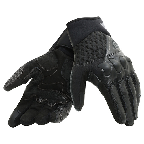 Dainese X-Moto Leather Gloves - Black/Anthracite - XXXL - SKU:4006629