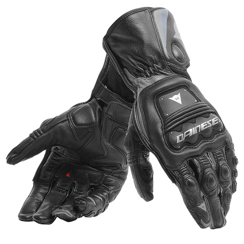 Dainese Steel-Pro Leather Gloves - Black/Anthracite - XL - SKU:4006643