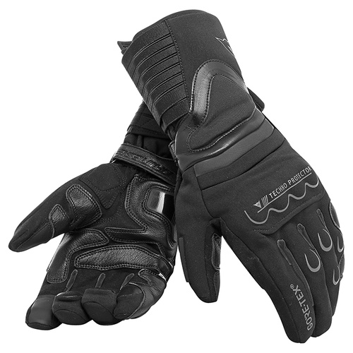 Dainese Scout 2 Gore-Tex Gloves - Black/Black/Black - XS - SKU:4006744