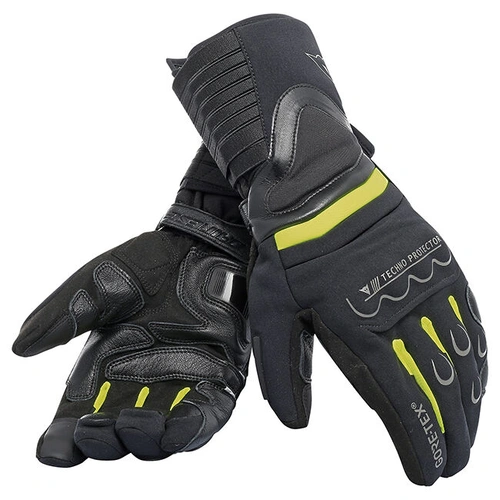 Dainese Scout 2 Gore-Tex Gloves - Black/Fluro Yellow/Black