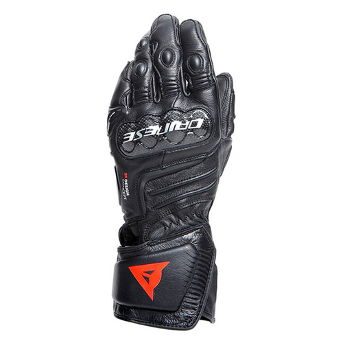 Dainese Carbon 4 Long Leather Gloves - Black/Black/Black - XL - SKU:4007236