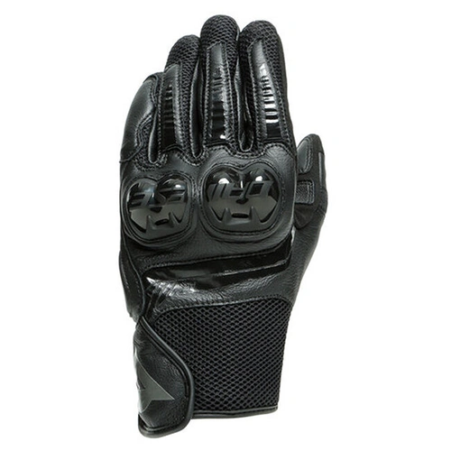 Dainese Mig 3 Leather Gloves - Black/Black - XXS - SKU:4007252