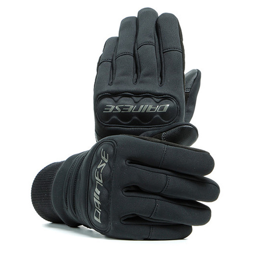 Dainese Coimbra Windstop Gloves - Black/Black - XL - SKU:4007278