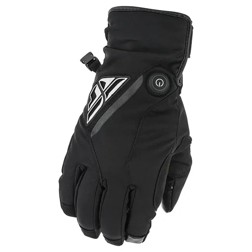 Fly Racing Title Heated MX Gloves - Black