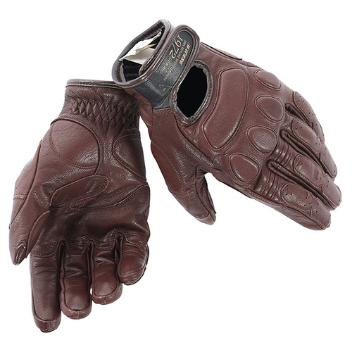 Dainese Blackjack Leather Gloves - Brown - XS - SKU:4007605