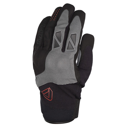Dri Rider Atomic Gloves - Grey/Black/Red - S - SKU:4007680