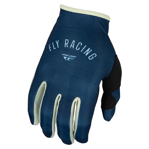 Fly Racing Lite MX Gloves - Navy/Ivory - WXS - SKU:4008116