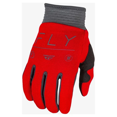 Fly Racing F-16 MX Gloves - Red/Charcoal/White - S - SKU:4008216
