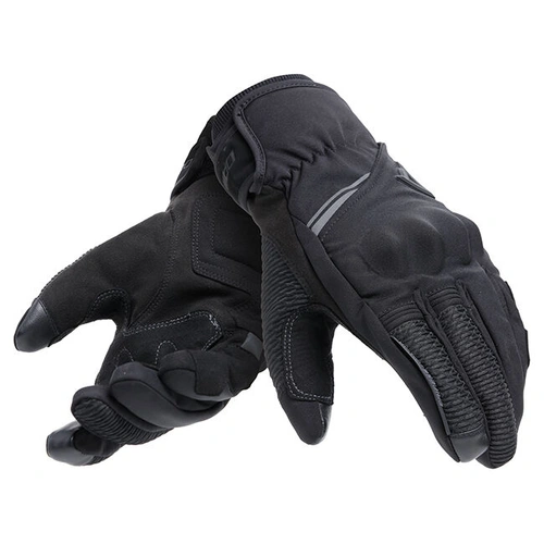 Dainese Trento D-Dry Thermal Gloves - Black/Black