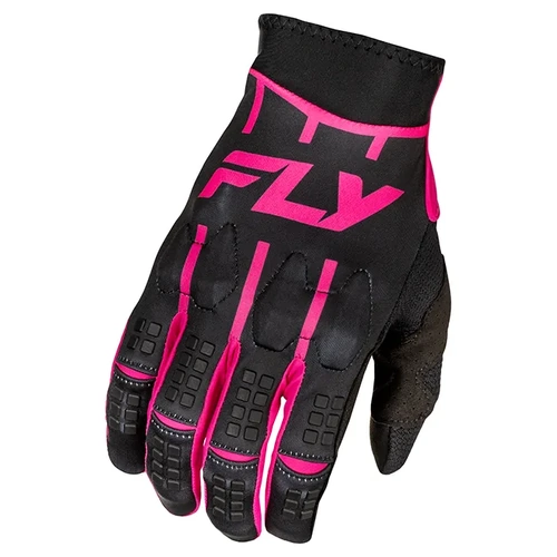 Fly Racing 2025 Evo MX Gloves - Black/Pink - XS - SKU:4008423