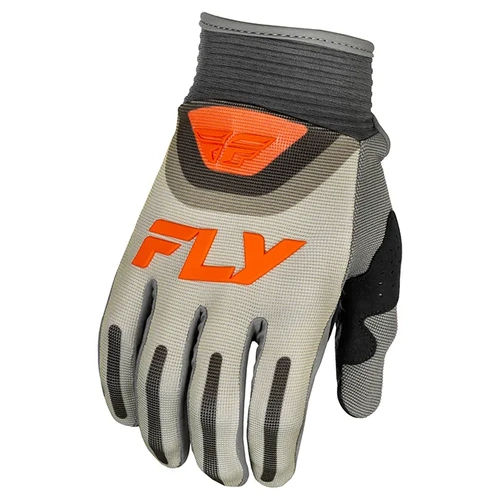 Fly Racing 2025 F-16 MX Gloves - Grey/Orange - XS - SKU:4008602