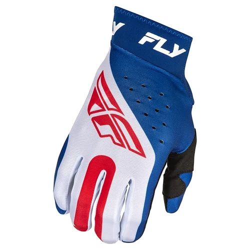Fly Racing 2025 Pro Lite MX Gloves - Red/White/Blue - S - SKU:4008649
