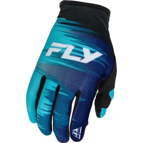 Fly Racing 2026 Womens Lite MX Gloves - Aqua/Navy/White - M - SKU:4008888