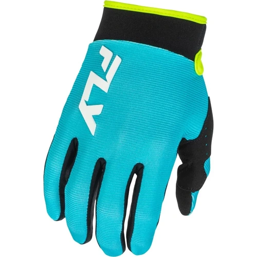 Fly Racing 2026 F-16 MX Gloves - Aqua/Black/White - YM - SKU:4008982
