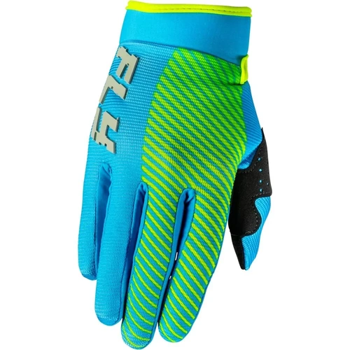 Fly Racing 2026 Youth F-16 MX Gloves - Blue/Hi-Vis - Y3XS - SKU:4009007