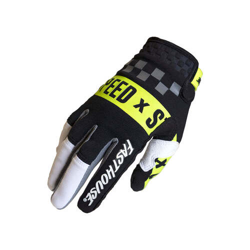 FASTHOUSE YOUTH SPEED STYLE DOMINGO GLOVES WT SM - SKU:40371021