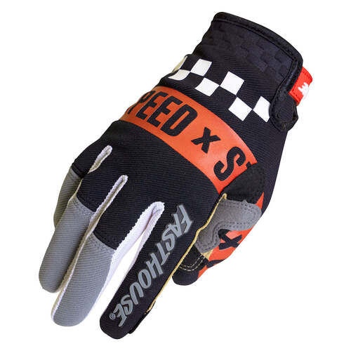 FASTHOUSE SPEED STYLE DOMINGO GLOVES GY SM - SKU:40377008