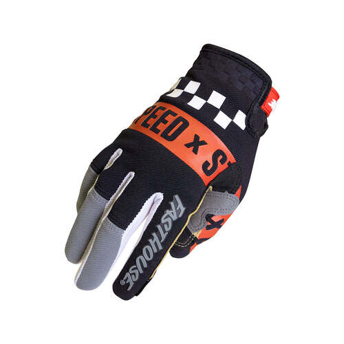 FASTHOUSE YOUTH SPEED STYLE DOMINGO GLOVES GY SM - SKU:40377021
