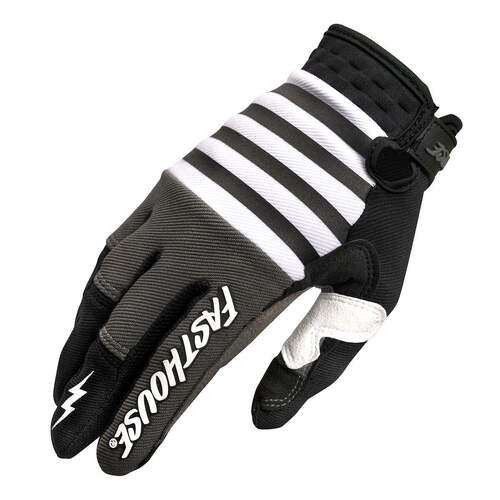 Fasthouse Speed Style Omega Gloves - White/Grey - S - SKU:40511708