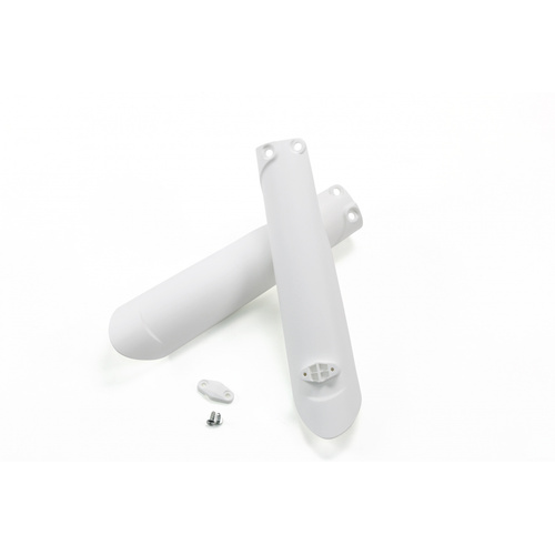 UFO Fork Sliders - KTM - SNR SX/SXF 15-22 EXC/EXCF 16-23 - White - SKU:4055047