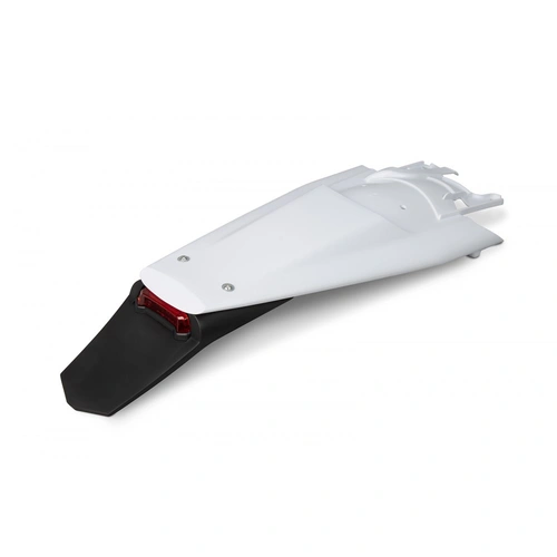 UFO Husqvarna Rear Fender With Led - TE/FE150/250/300/350/450/501 24-25 - White