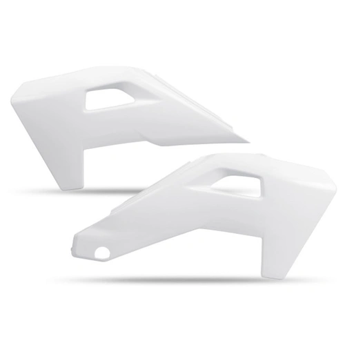 UFO Husqvarna Radiator Covers - TC125 25 - White