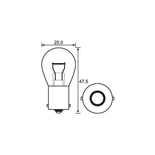 Link 12V 18W Indicator Large Bulb
