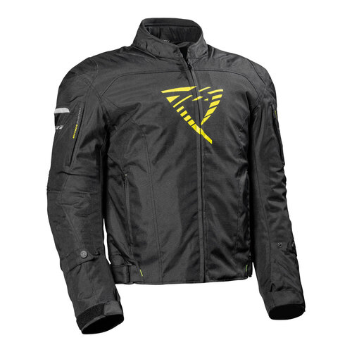 Difi Ibarra Aerotex Jacket - Black/Yellow - S - SKU:46-1076-02