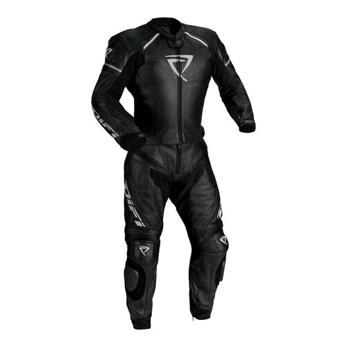 Difi Suzuka 2 pce Leather Suit - Black - 3XL - SKU:46-1083-68