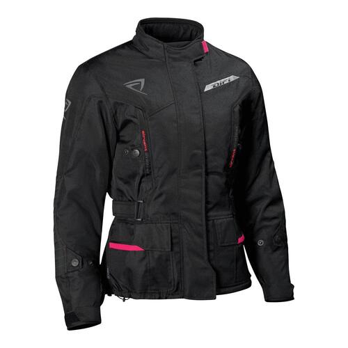 Difi Shuttle Aerotex Ladies Jacket - Black/Pink - XS - SKU:46-1185-05