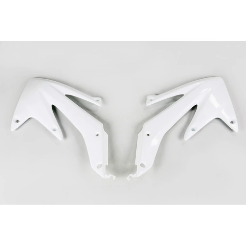 UFO Radiator Shrouds - Honda - CRF450X 05-07 - White 