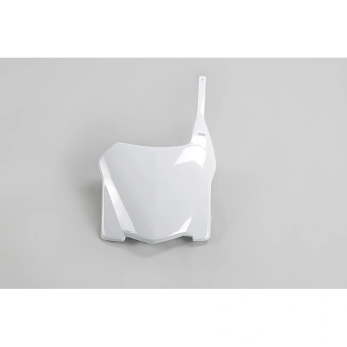UFO Front Number Plate - Honda - CRF250 08-09/450 08 - White 