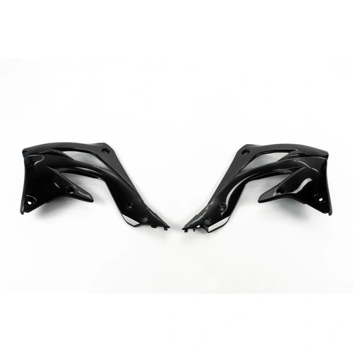 UFO Kawasaki Radiator Shrouds KX450F 2012-2015 - Black
