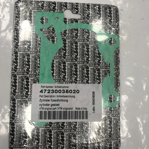  / GASGAS / HUSQVARNA 85  O.2 MM Cylinder BASE GASKET 47230035020 - SKU:47230035020