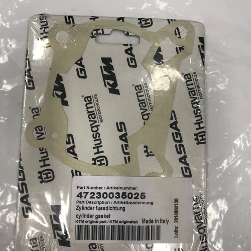  / GASGAS / HUSQVARNA 85  O.25 MM Cylinder BASE GASKET 47230035025 - SKU:47230035025