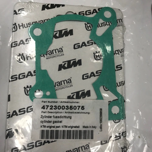 / GASGAS / HUSQVARNA 85  O.75 MM Cylinder BASE GASKET 47230035075 - SKU:47230035075