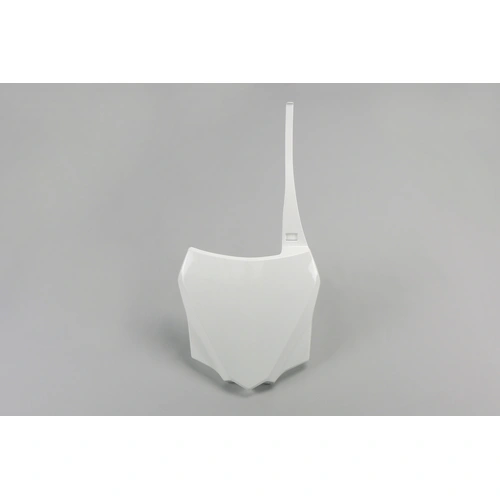 UFO Front Number Plate - Kawasaki KX 85 14-20 - White