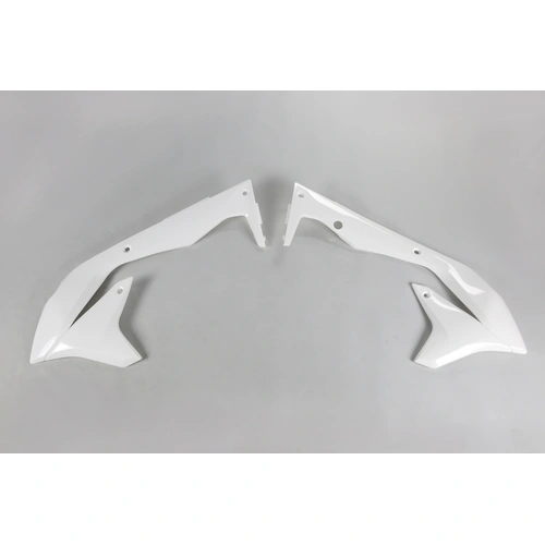 UFO Radiator Shrouds - Kawasaki - KX450F 16-18 - White