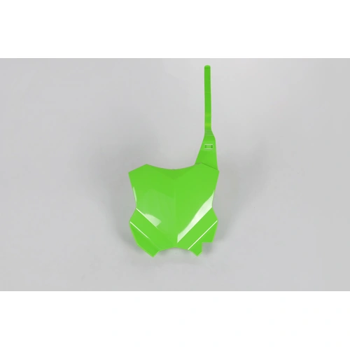 UFO Front Number Plate - Kawasaki KXF 250 17-20/KXF 450 16-20 - Green