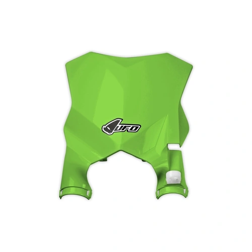 UFO Stadium Front Number Plater - Kawasaki - KX250F 17-23/KX450 16-23 - Green