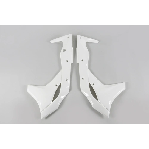 UFO Radiator Shrouds - Kawasaki - KX250F 17-18 - White