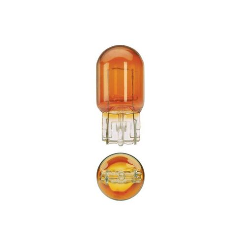 NARVA 12V 21W W3 X 16D WY21W AMBER WEDGE GLOBES (2 Pack)
