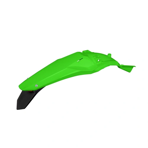 UFO Kawasaki Rear Fender With LED - KX250F 25/KX450F 24-25 - Green