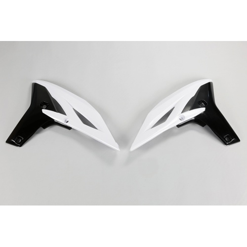 UFO Radiator Shrouds - Yamaha YZF 250 2010 - White - SKU:4811046