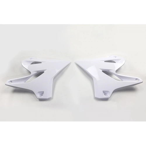 UFO Radiator Shrouds - Yamaha YZ 125/250 15-20 - White