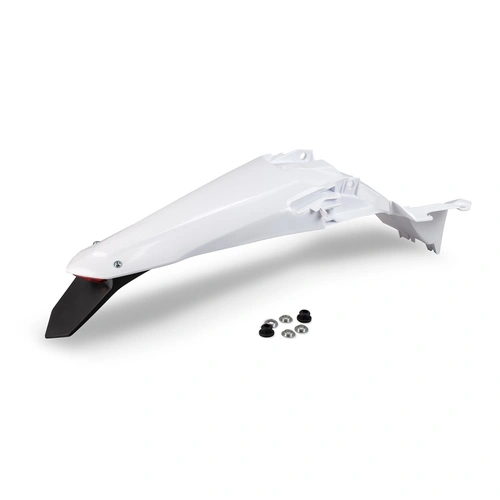 UFO Yamaha Rear Fender With Led - YZF250 2024/YZF450 23-24 - White