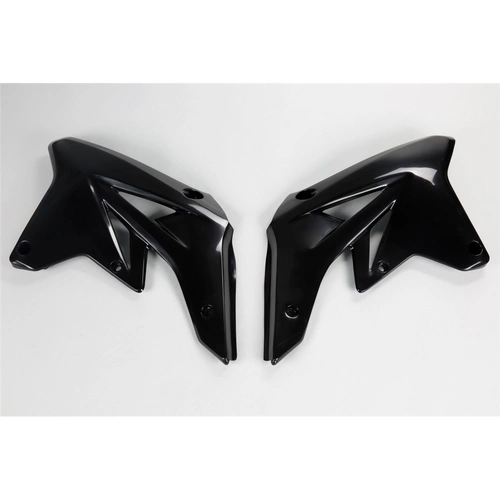 UFO Suzuki Radiator Shrouds - RMZ250 07-09 - Black