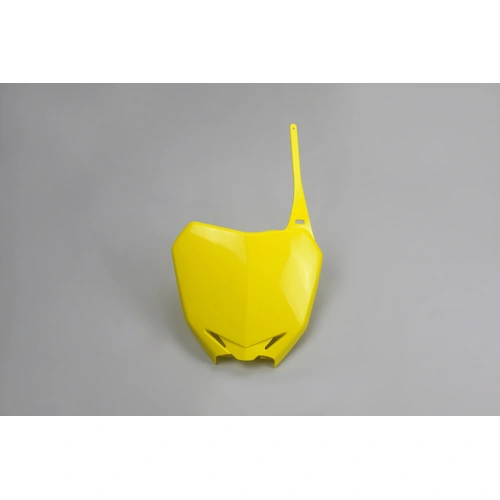 UFO Front Number Plate - Suzuki RMZ 250 10-18/RMZ 450 18-17 - Yellow (01-18)
