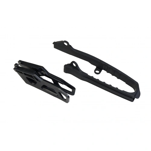 UFO Chain Guide/Swingarm Slider Kit - Suzuki RMZ250 19-23/RMZ450 18-23 - Black