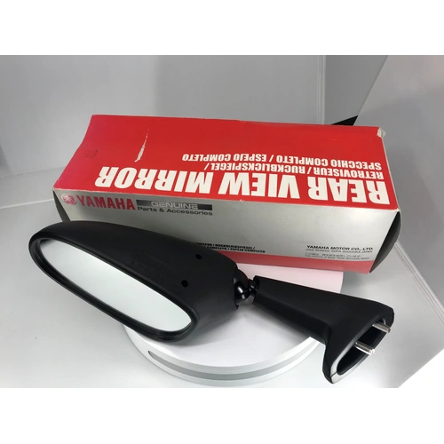 YZF-R1 / YZF-R6 / FZS600 OEM RIGHT HAND MIRROR BLACK  4YR2629001 - SKU:4YR2629001